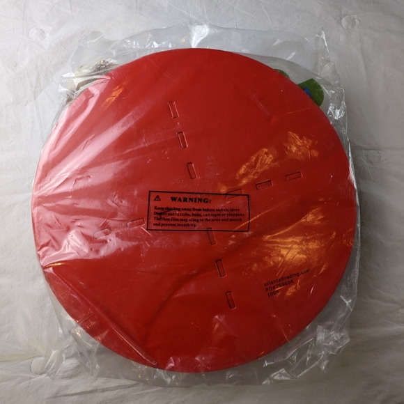 Oriental Trading NIP Christmas Tree Cupcake Holder green red cardboard - Picture 3 of 13